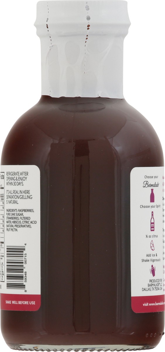 slide 2 of 9, Barmalade All Natural Raspberry-Hibiscus Fruit Mixers 10 fl oz, 10 fl oz