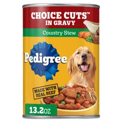 Pedigree Choice Cuts in Gravy Country Stew Dog Food 13.2 oz