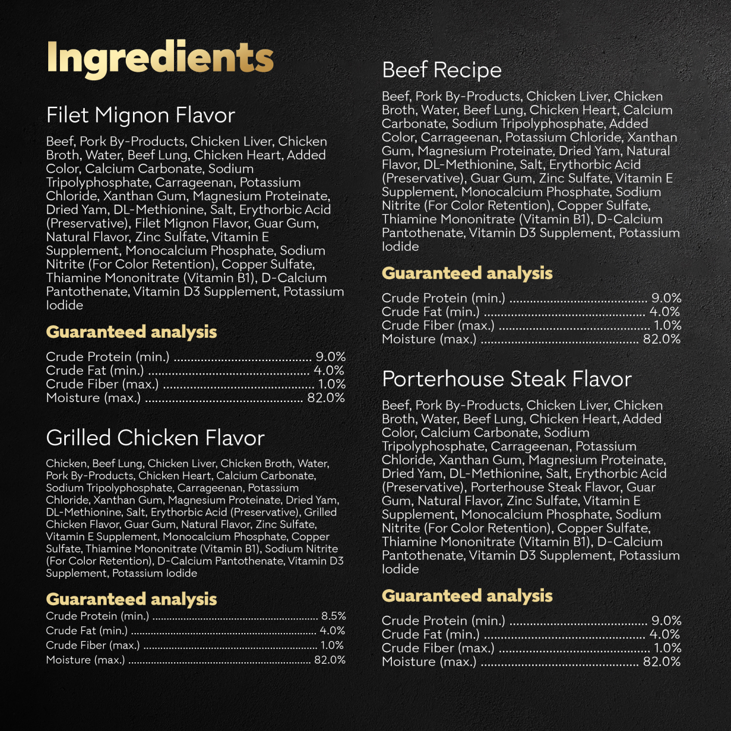 slide 3 of 8, Cesar Classic Loaf in Sauce 4 Flavors Canine Cuisine Tray 24 - 3.5 oz ea, 24 ct