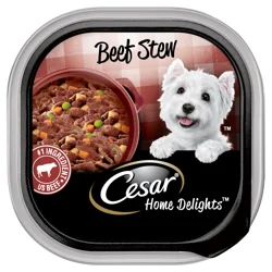 Cesar Home Delights Beef Stew Canine Cuisine 100 gr