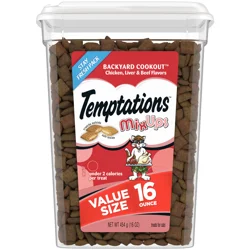 Temptations MixUps Value Size Backyard Cookout Treats for Cats 16 oz
