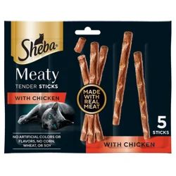 Sheba Meaty Sticks with Chicken Cat Treats