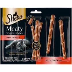 Sheba Meaty Sticks with Chicken Cat Treats