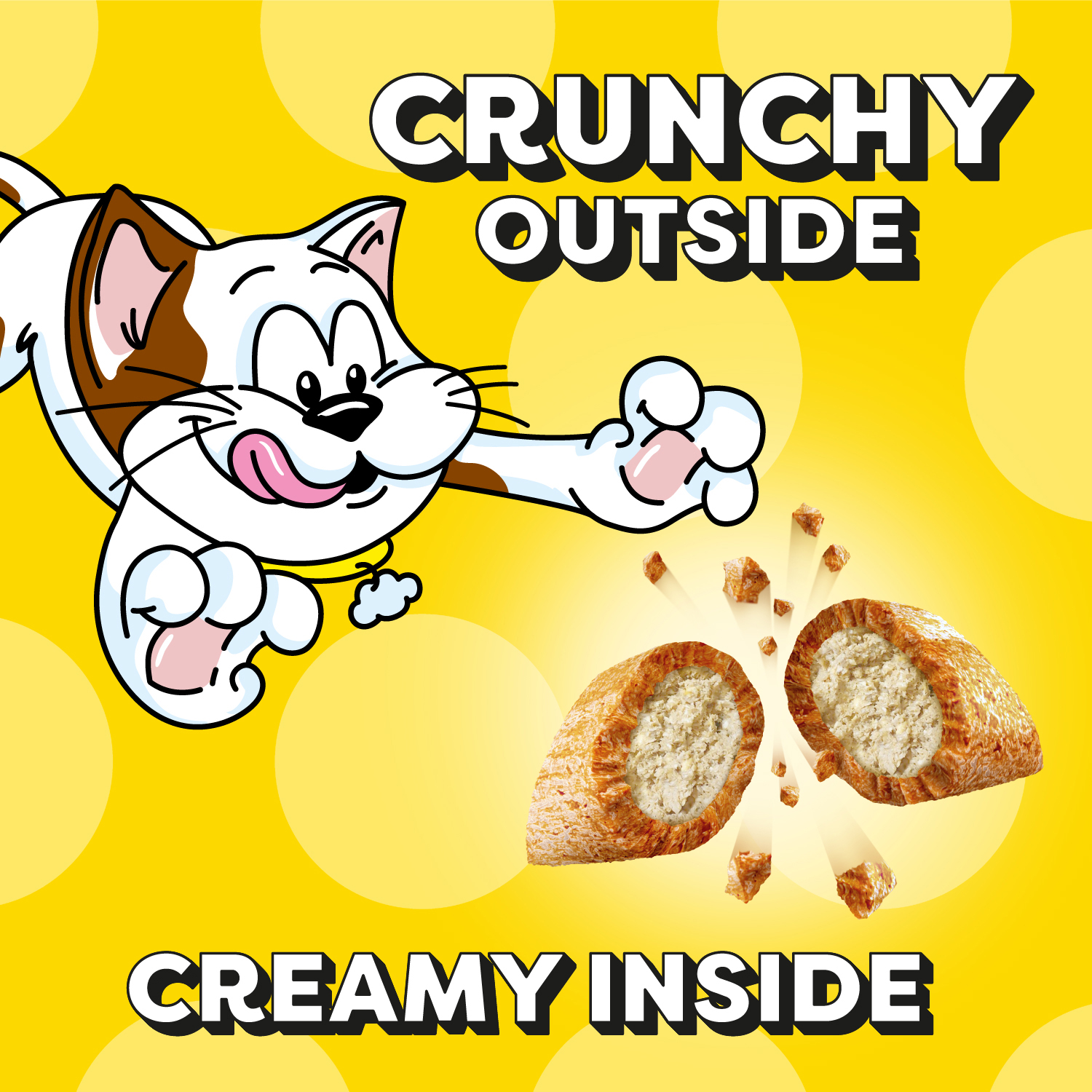 slide 6 of 7, Temptations Jumbo Stuff Mega Treats for Cats Mega 5.29 oz, 5.29 oz