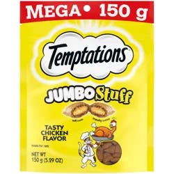 Temptations Jumbo Stuff Mega Treats for Cats Mega 5.29 oz