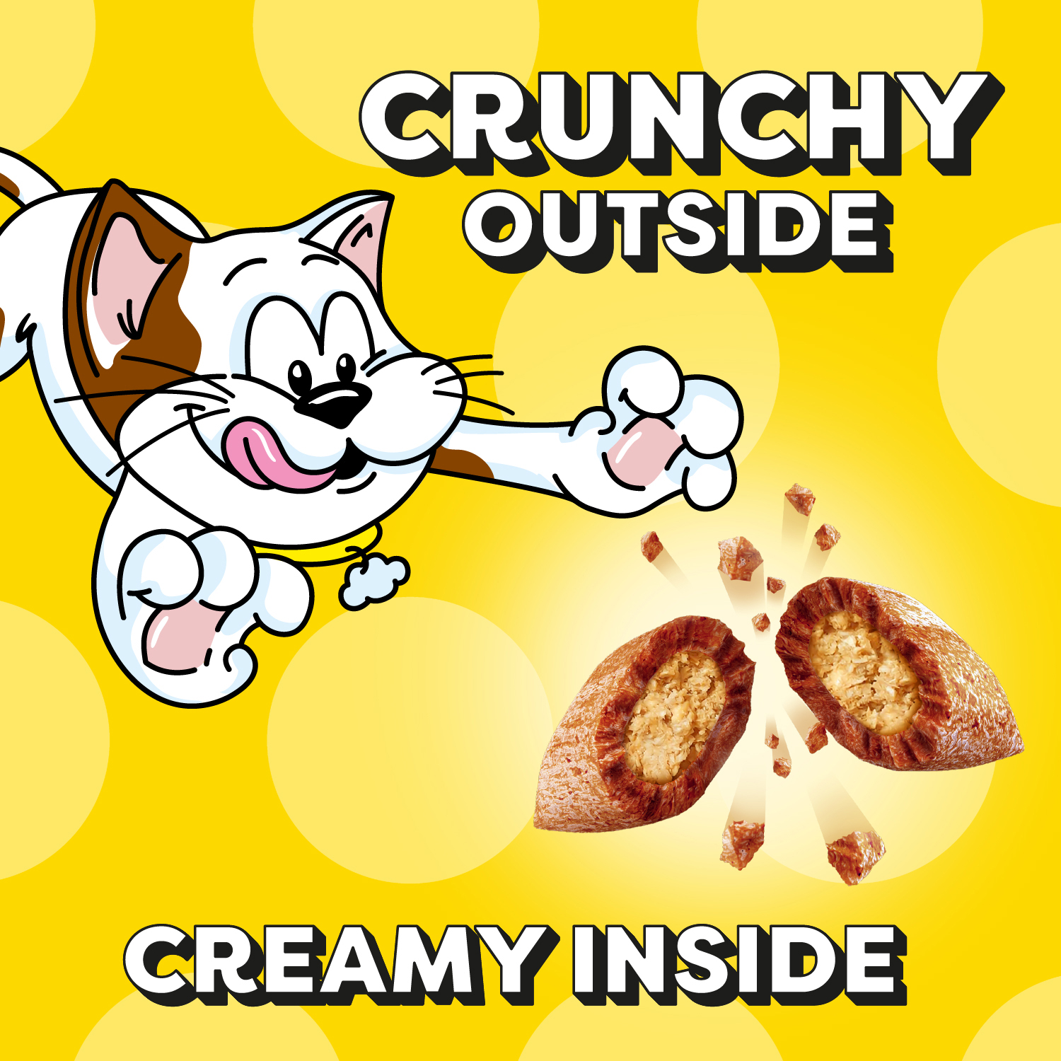 slide 7 of 8, TEMPTATIONS Classic Crunchy and Soft Cat Treats Rockin' Lobster Flavor, 6.3 oz. Pouch, 6.3 oz