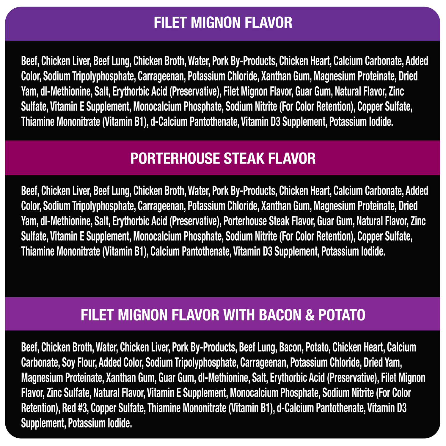 slide 2 of 2, Cesar Steak Lovers 6 Flavors Canine Cuisine 36 - 100 g Trays, 36 ct