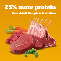 slide 15 of 29, Pedigree High Protein with Red Meat Adult Beef & Lamb Flavor Dog Food 56 oz, 3.5 lb