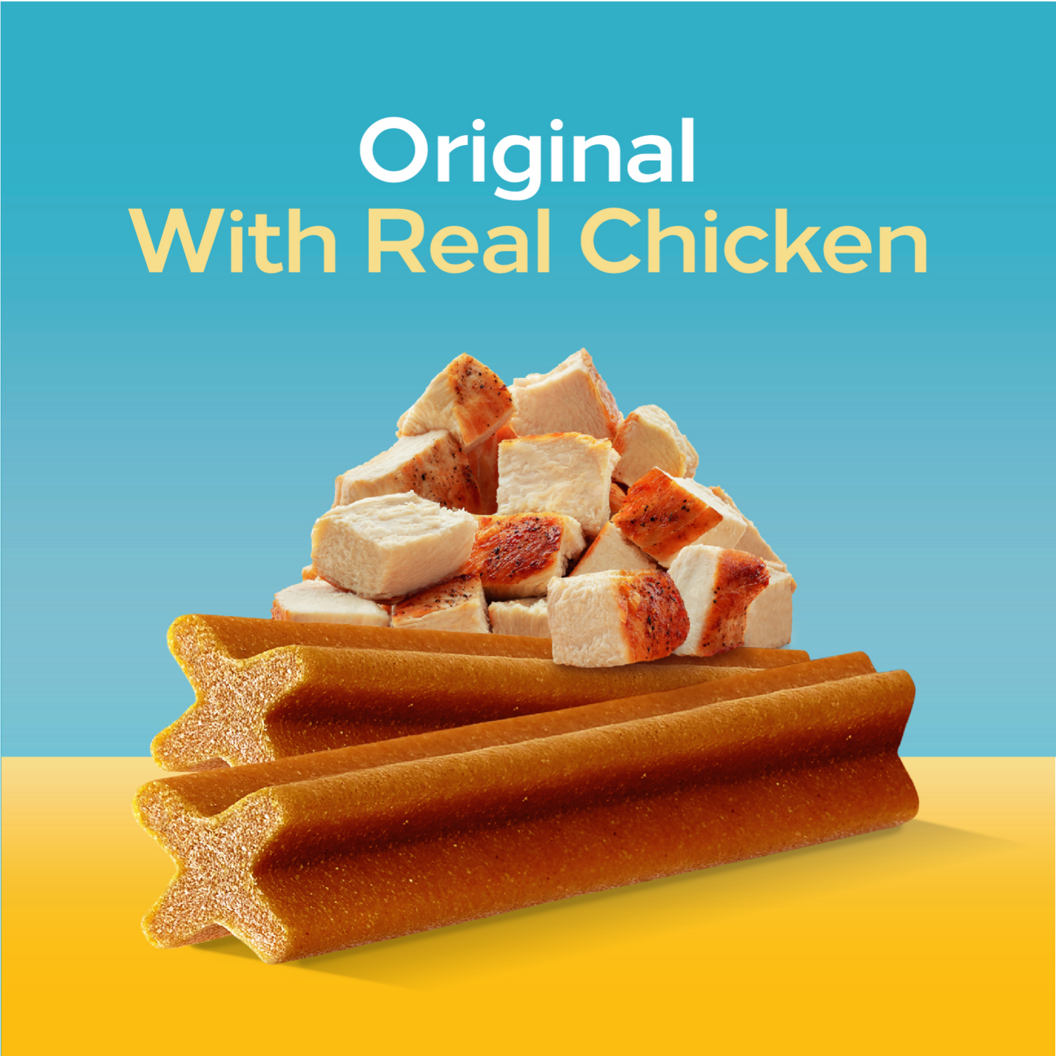 slide 7 of 8, Dentastix Small/Medium 22 - 40 Lb (10 - 18 kg) Original with Real Chicken Dog Treats Value Pack 45 ea, 45 ct
