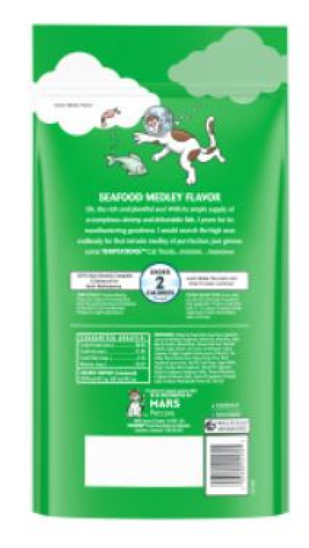 slide 2 of 8, Temptations Seafood Medley Flavor Treats for Cats Ultra Value Size 48 oz, 48 oz