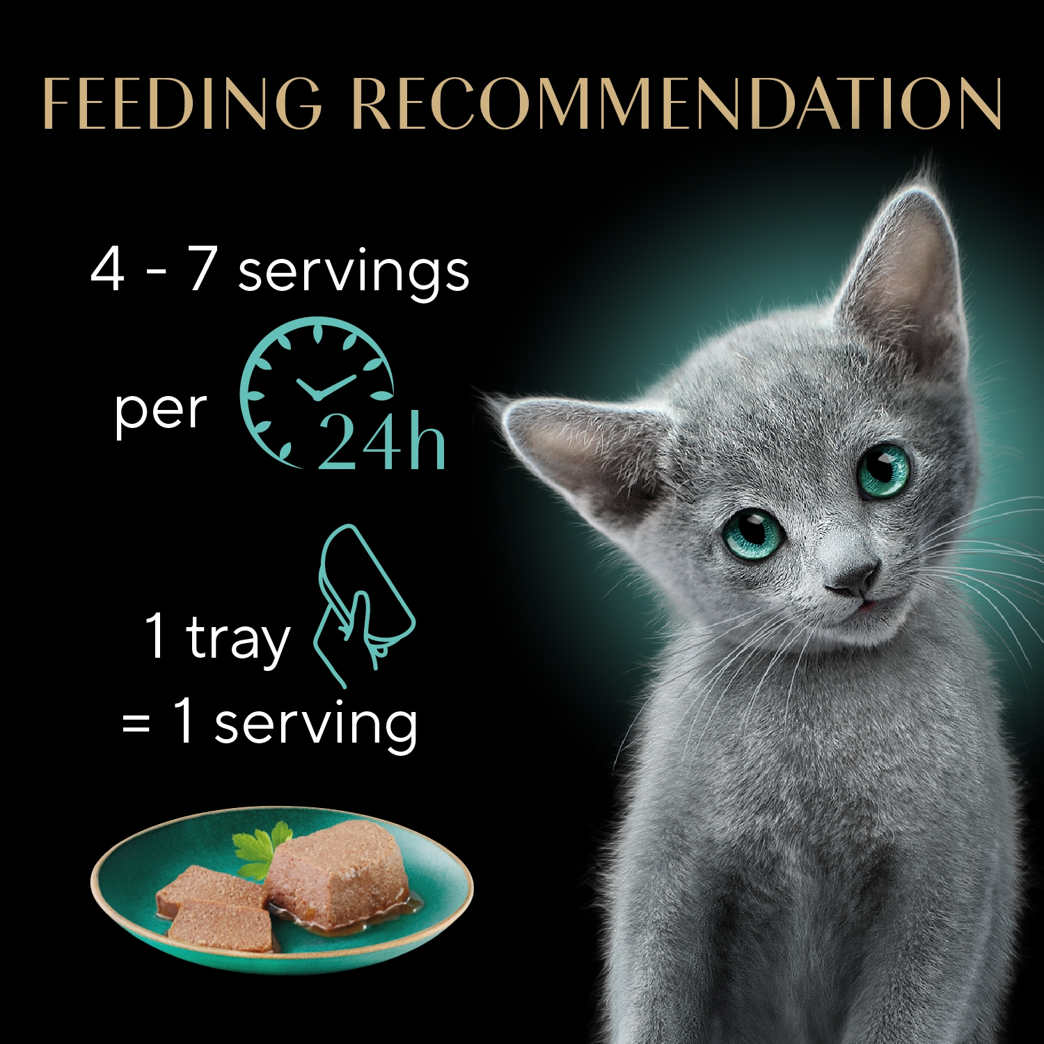 slide 2 of 8, Sheba Perfect Portions Salmon, Chicken and Seafood Flavor Soft Pate Kitten Wet Cat Food - 31.7oz/12ct, 31.7 oz, 12 ct