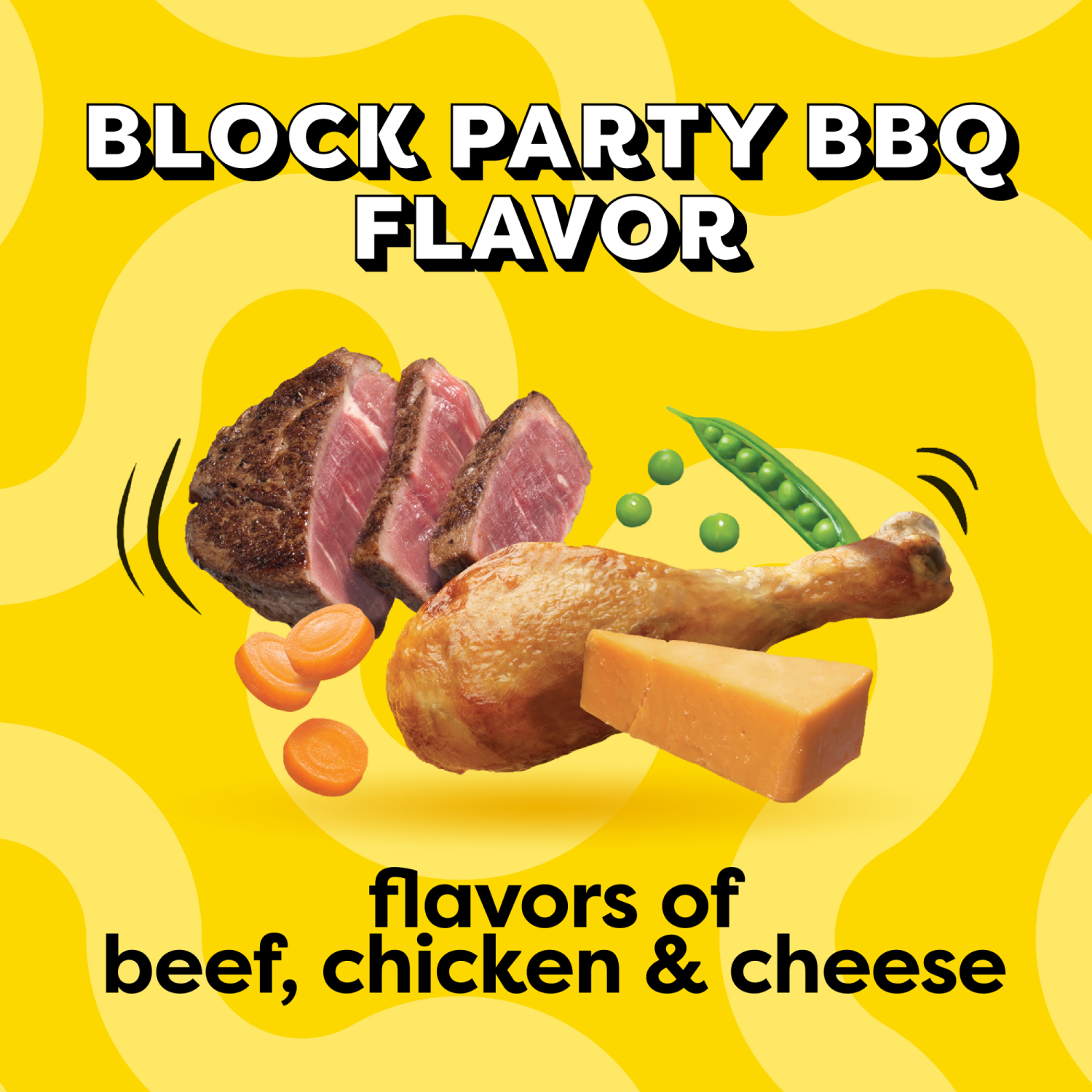 slide 4 of 8, Temptations Adult 1+ Block Party BBQ Food for Cats 6.3 lb, 6.3 lb