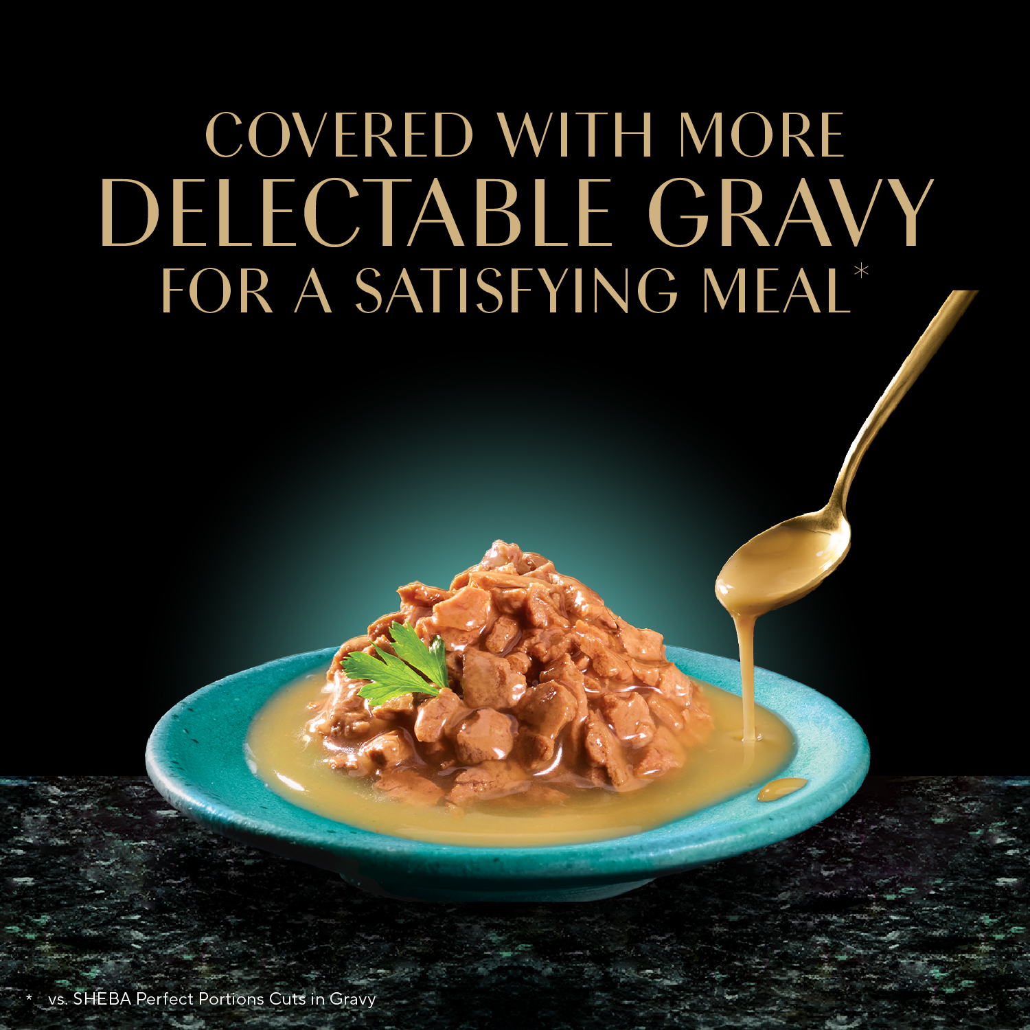 slide 7 of 8, Sheba Gravy Indulgence Premium White Fish Entree in Extra Gravy Cat Food 2 - 1.32 oz Packs, 2 ct