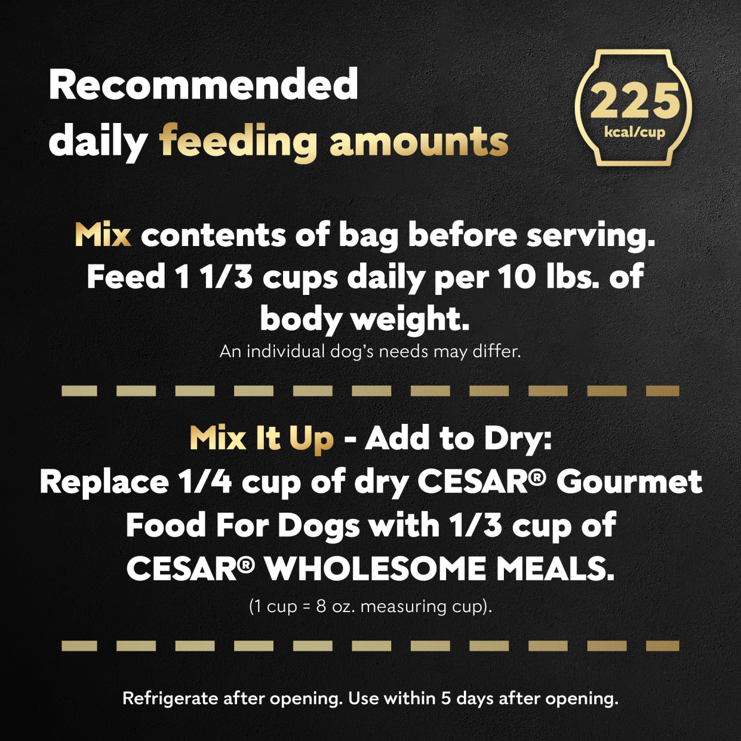 slide 8 of 8, Cesar Wholesome Meals Canine Cuisine 17.6 oz, 17.6 oz