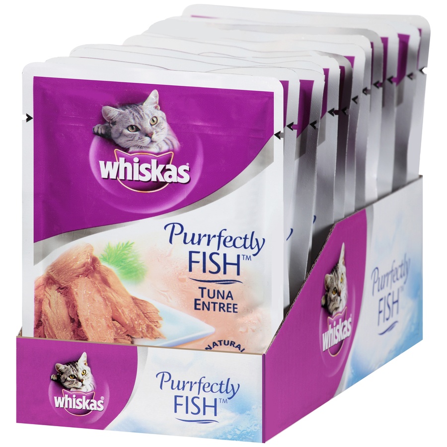 slide 3 of 3, Whiskas Perfect Fish Tuna, 3 oz