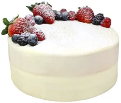 Central Market White Naked Cake, 8 in