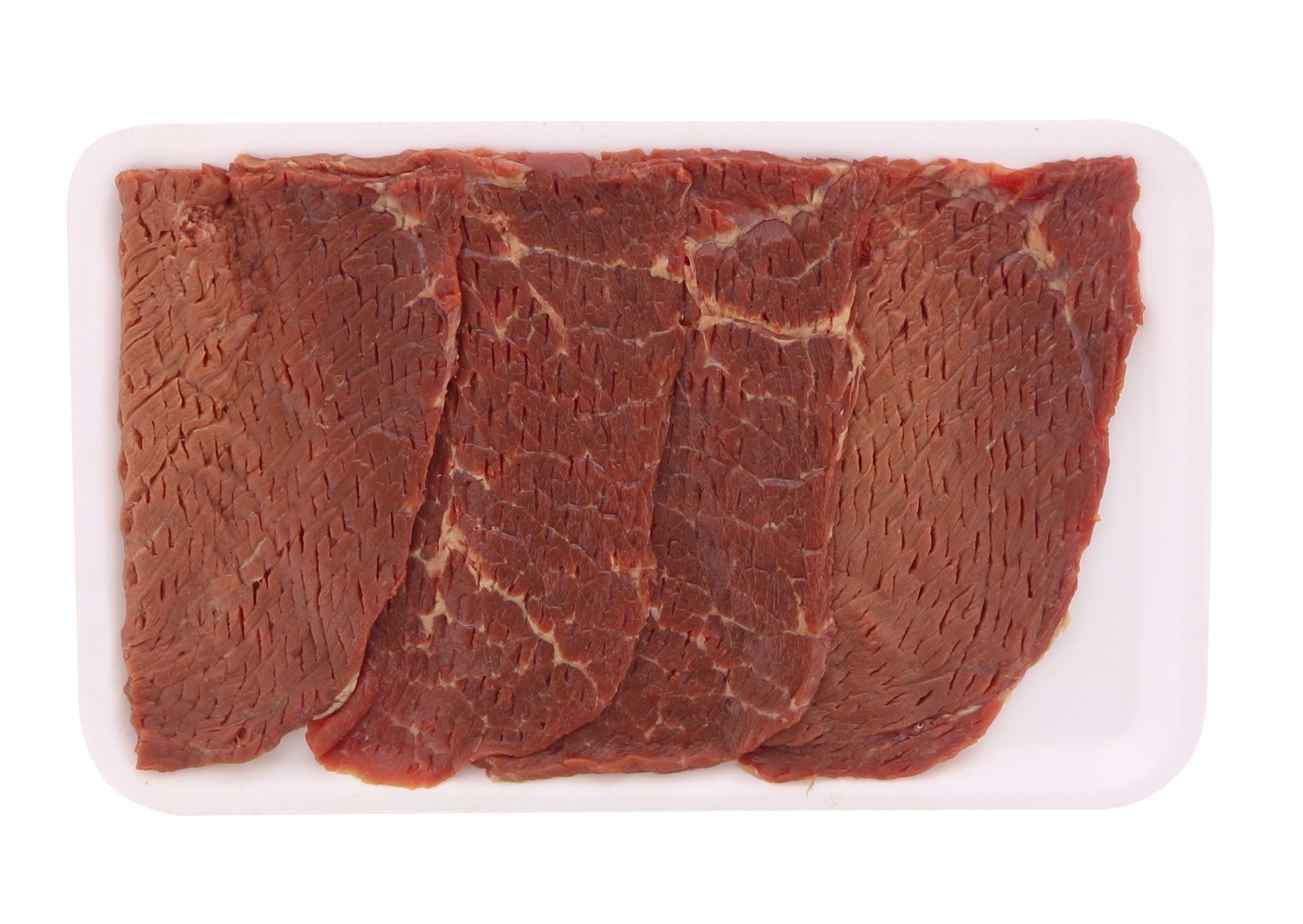 slide 1 of 1, Beef Round Cubed Steak Value Pack, per lb