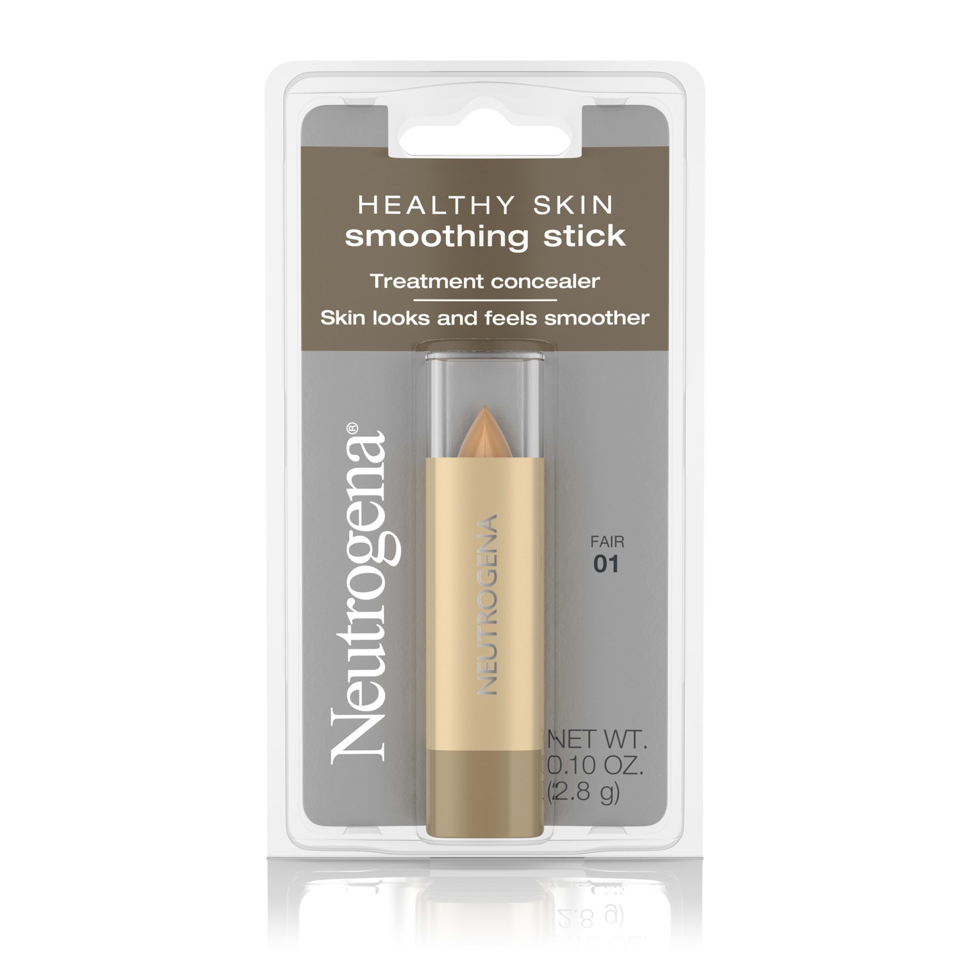 slide 5 of 5, NEUTROGENA HEALTHY SKIN Smoothing Stick, Fair 01, .1 Oz, 0.1 oz