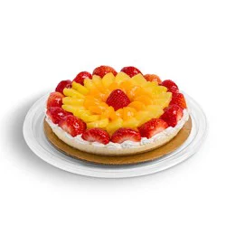 H-E-B Bakery Fresh Fruit Cheesecake - Strawberries, Pineapple, Oranges