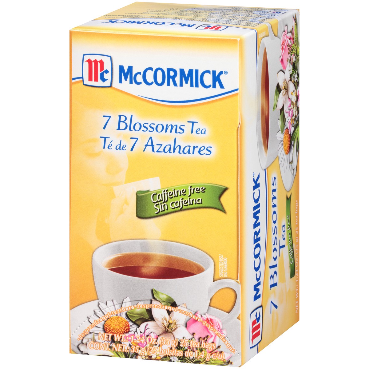 slide 6 of 9, McCormick Caffeine Free 7 Blossoms Tea- 1.23 oz, 1.23 oz