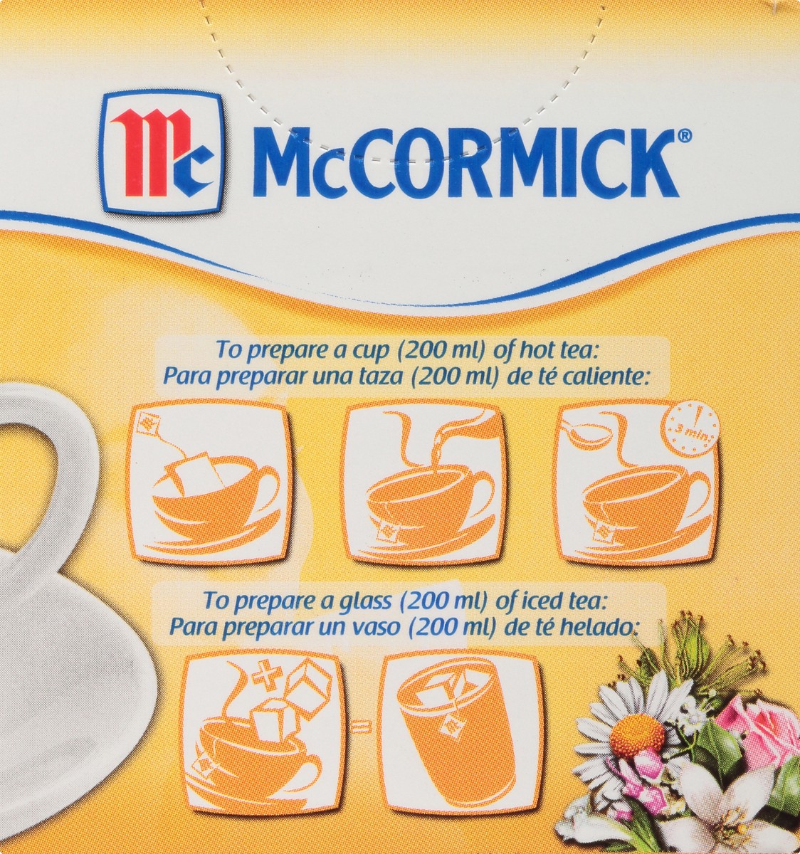 slide 7 of 9, McCormick Caffeine Free 7 Blossoms Tea- 1.23 oz, 1.23 oz