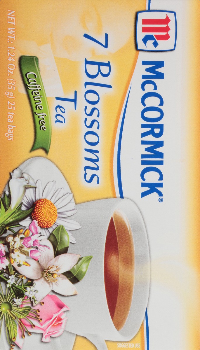 slide 4 of 9, McCormick Caffeine Free 7 Blossoms Tea- 1.23 oz, 1.23 oz