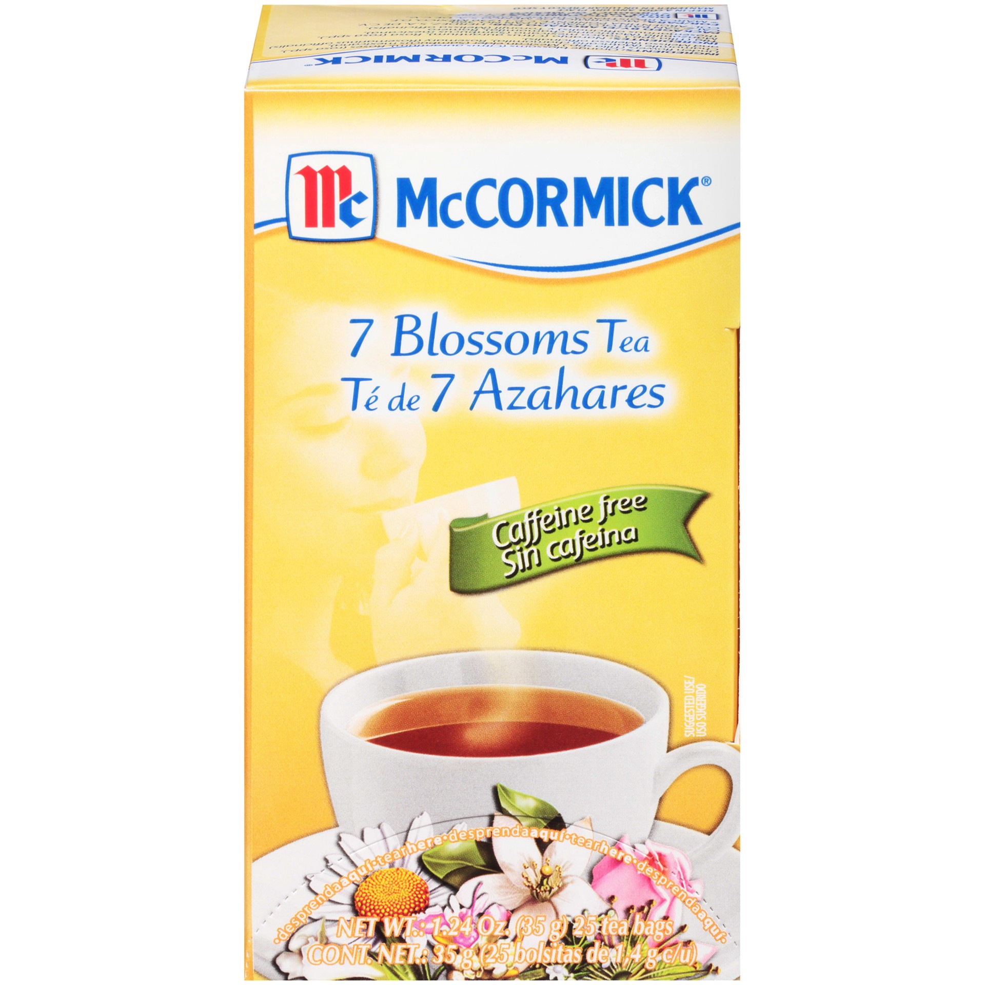 slide 1 of 9, McCormick Caffeine Free 7 Blossoms Tea- 1.23 oz, 1.23 oz