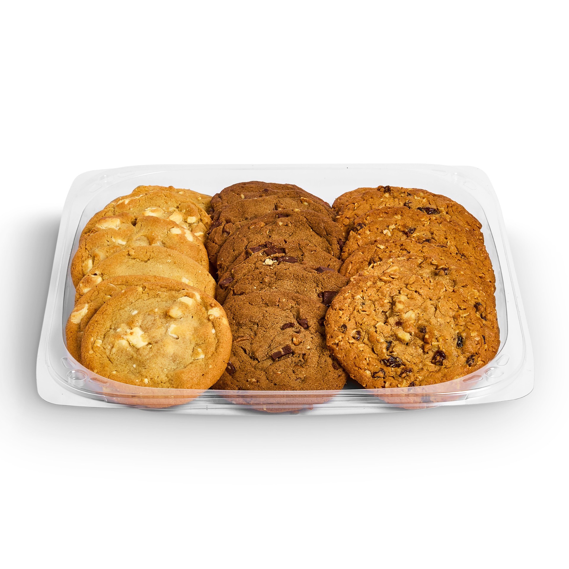 slide 1 of 1, H-E-B Bakery Party Tray - Assorted Gourmet Cookies, 18 ct