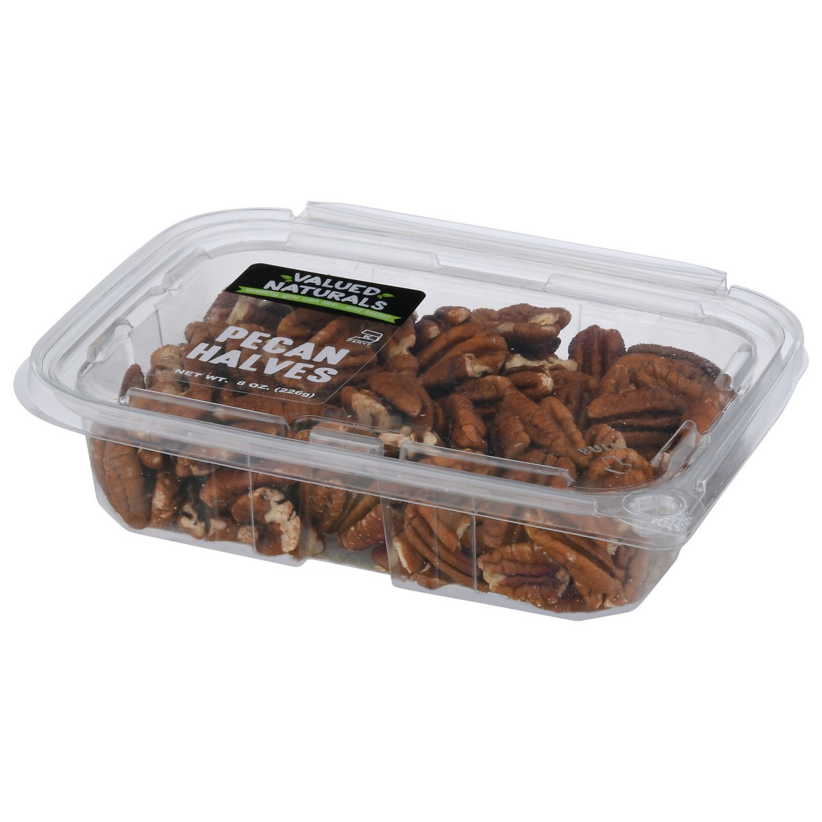 slide 11 of 13, Valued Naturals Pecan Halves 8 oz, 8 oz