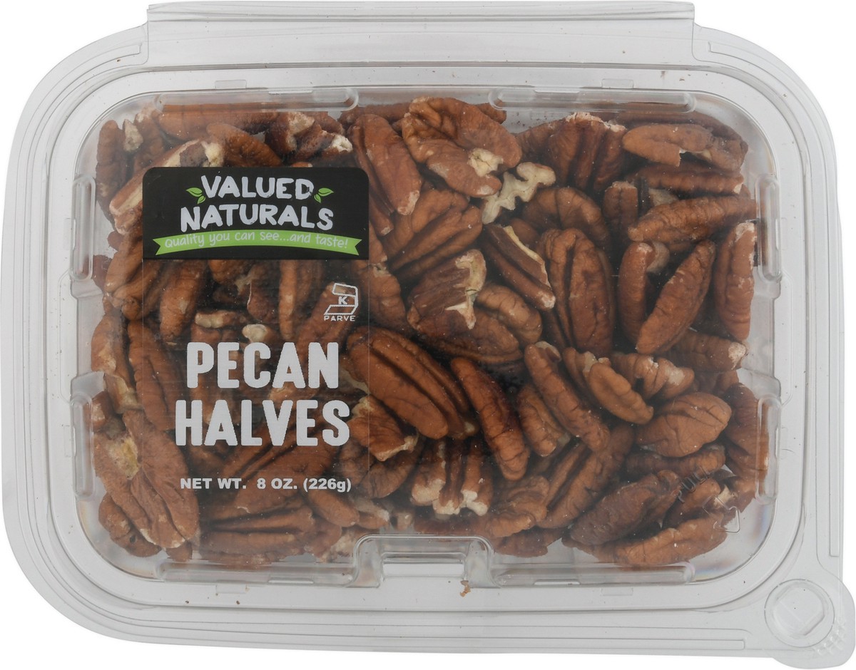 slide 5 of 13, Valued Naturals Pecan Halves 8 oz, 8 oz