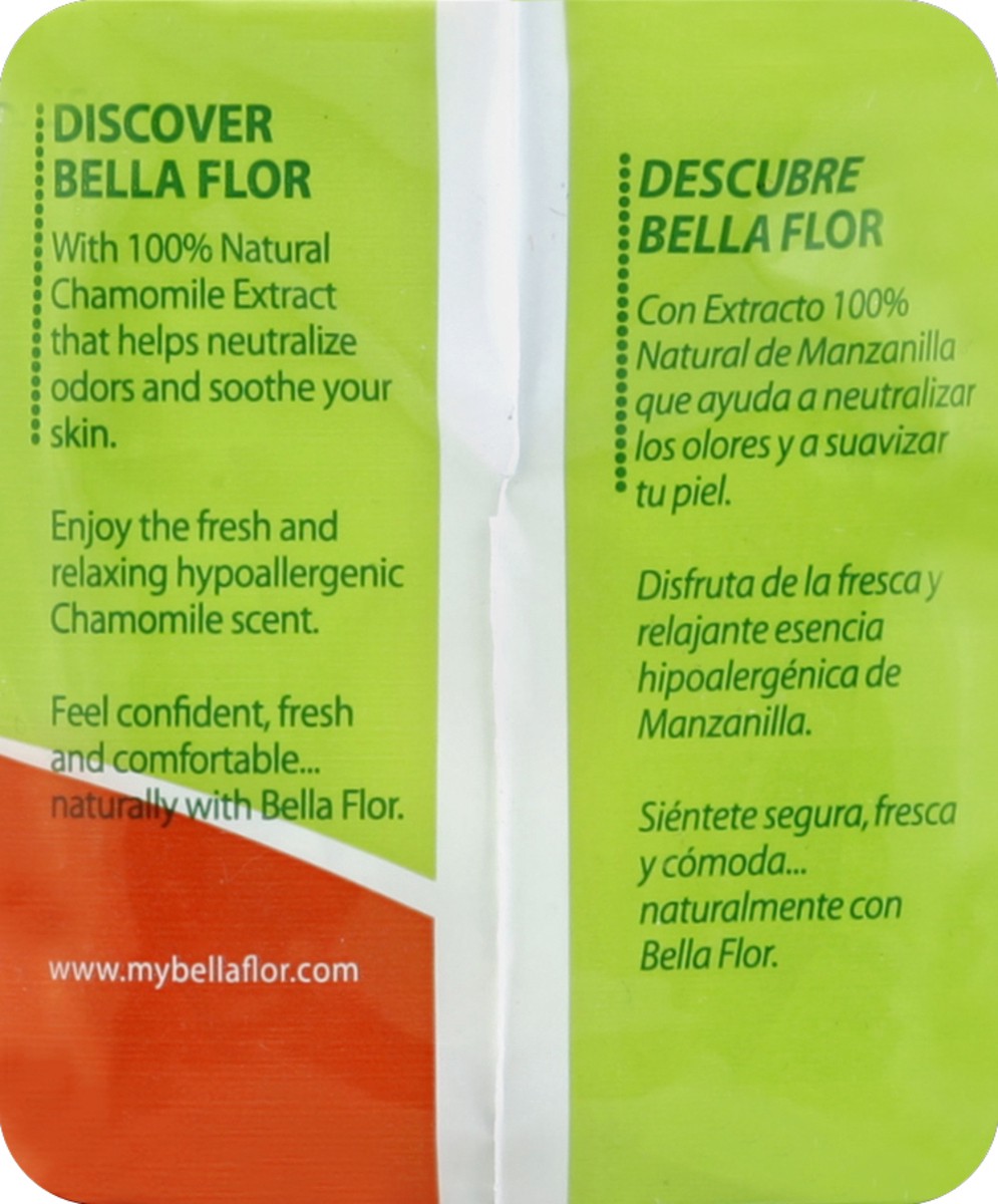 slide 2 of 8, Bella Flor Panty Liners 22 ea, 22 ct