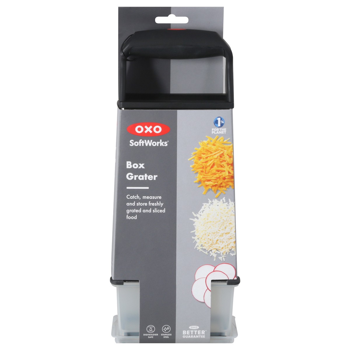 slide 1 of 72, OXO SoftWorks Box Grater 1 ea, 1 ct