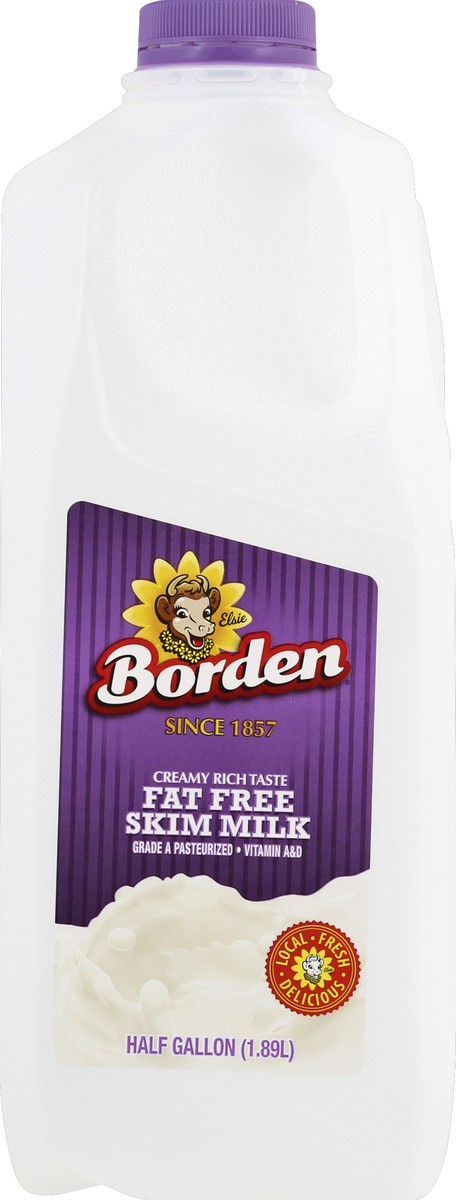 slide 5 of 6, Borden Milk 0.5 gl, 1/2 gal