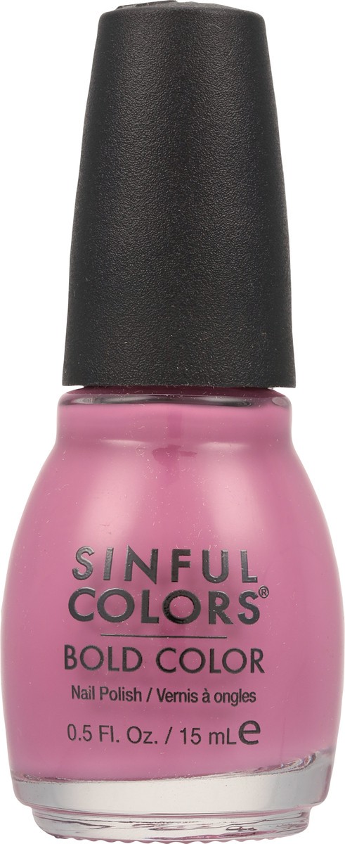 slide 8 of 10, Sinful Colors Bold Color Violet Riot Nail Polish 0.5 fl oz, 0.5 fl oz