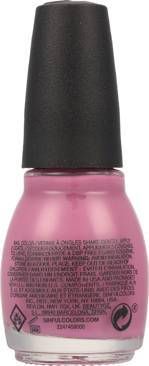 slide 9 of 10, Sinful Colors Bold Color Violet Riot Nail Polish 0.5 fl oz, 0.5 fl oz