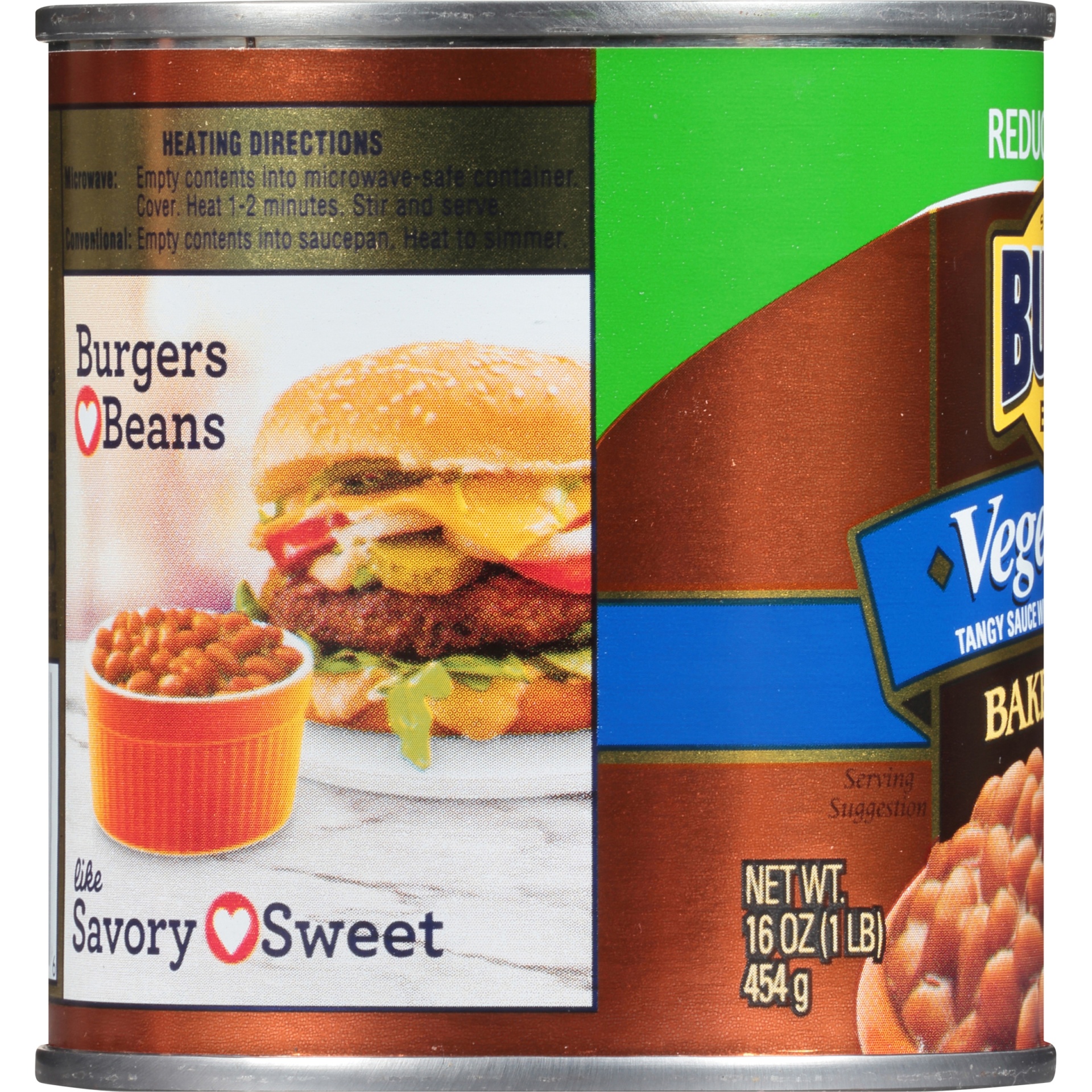 slide 2 of 6, Bush's Best Reduced Sodium Vegetarian Baked Beans, 16 oz