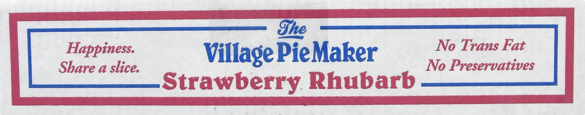 slide 5 of 9, The Village PieMaker Village PieMaker Strawberry-Rhubarb Pie, 3 lb