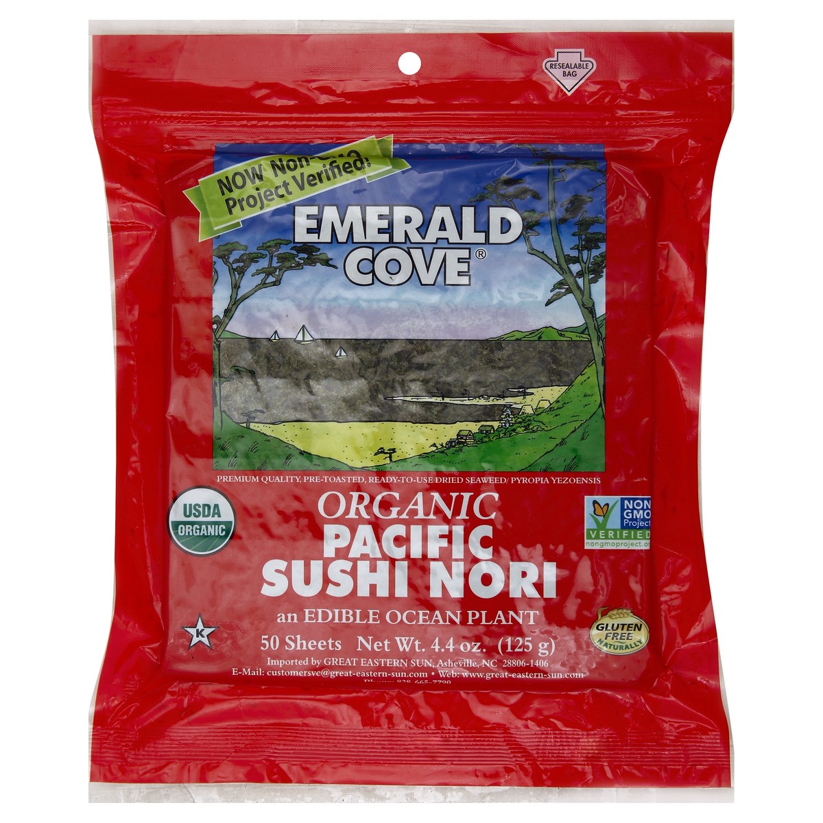 slide 2 of 4, Emerald Cove Sushi Nori 50 ea, 50 ct