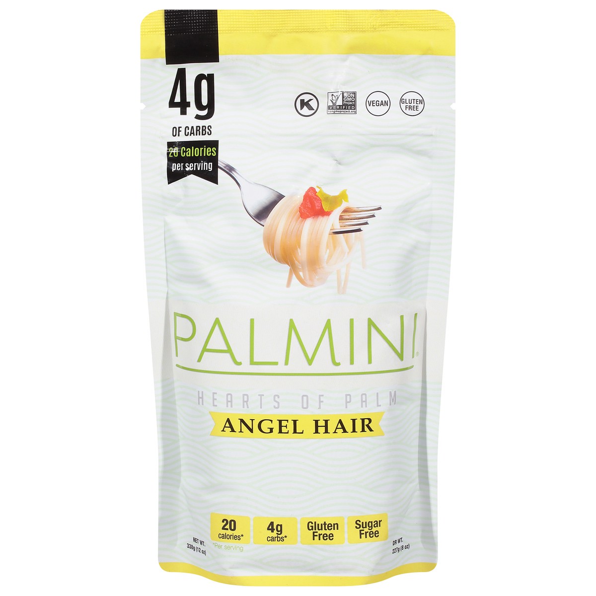 slide 1 of 9, Palmini Hearts Of Palm Angel Hair Pasta, 1 ct