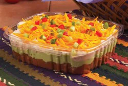 FIVE LAYER TACO DIP