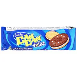 Can Can Extra Vanilla and Chocolate Cookies - 6 ea