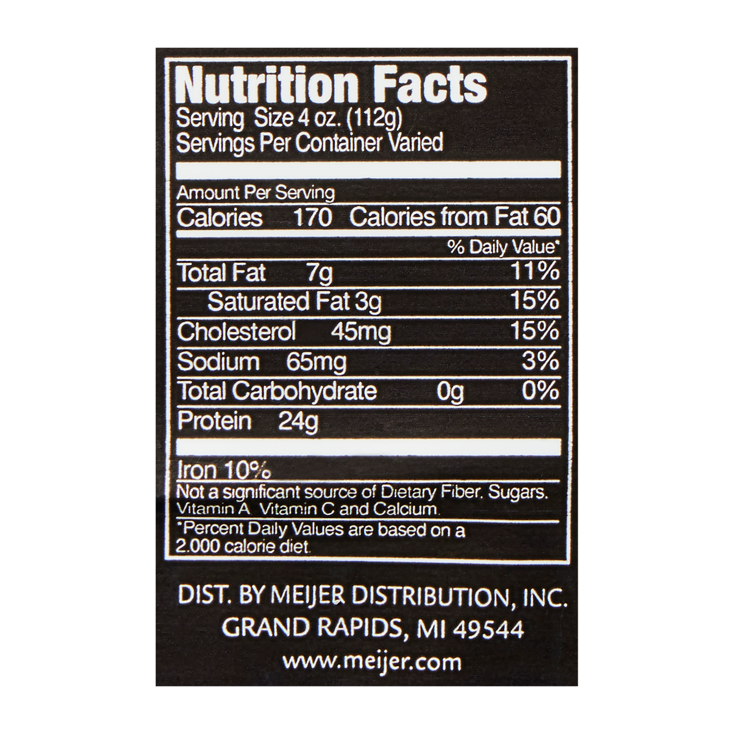 slide 3 of 3, FRESH FROM MEIJER Certified Angus Beef Boneless Flank Steak Roll, per lb