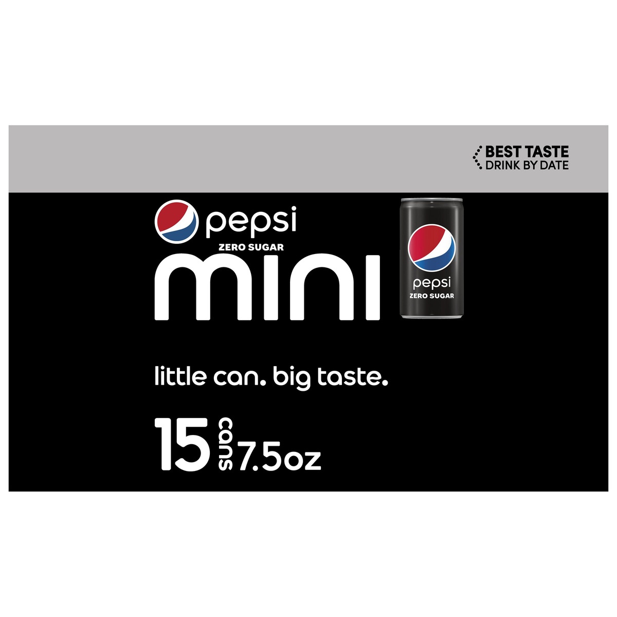 slide 5 of 6, Pepsi Zero Sugar 7.5 Fl Oz 15 Count Cans, 7.5 fl oz