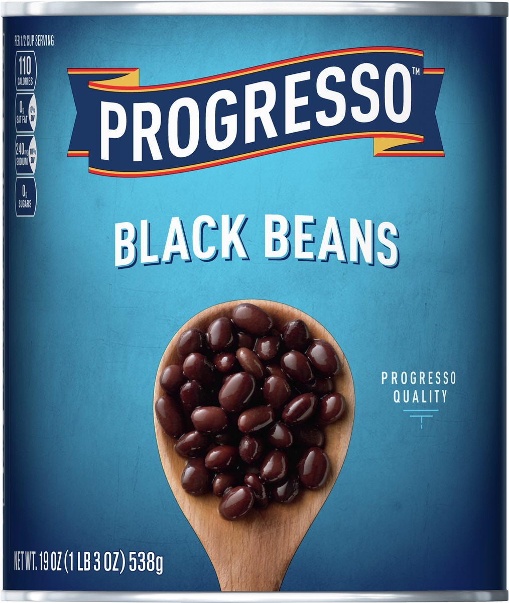 slide 7 of 9, Progresso Canned Black Beans, 19 oz., 19 oz