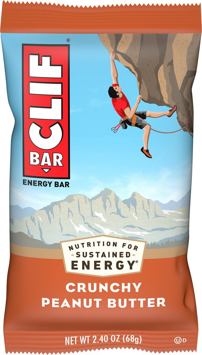 slide 9 of 11, CLIF Crunchy Peanut Butter Energy Bar, 2.4 oz