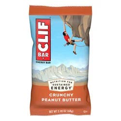CLIF Bar Crunchy Peanut Butter Energy Bar - 2.4 oz