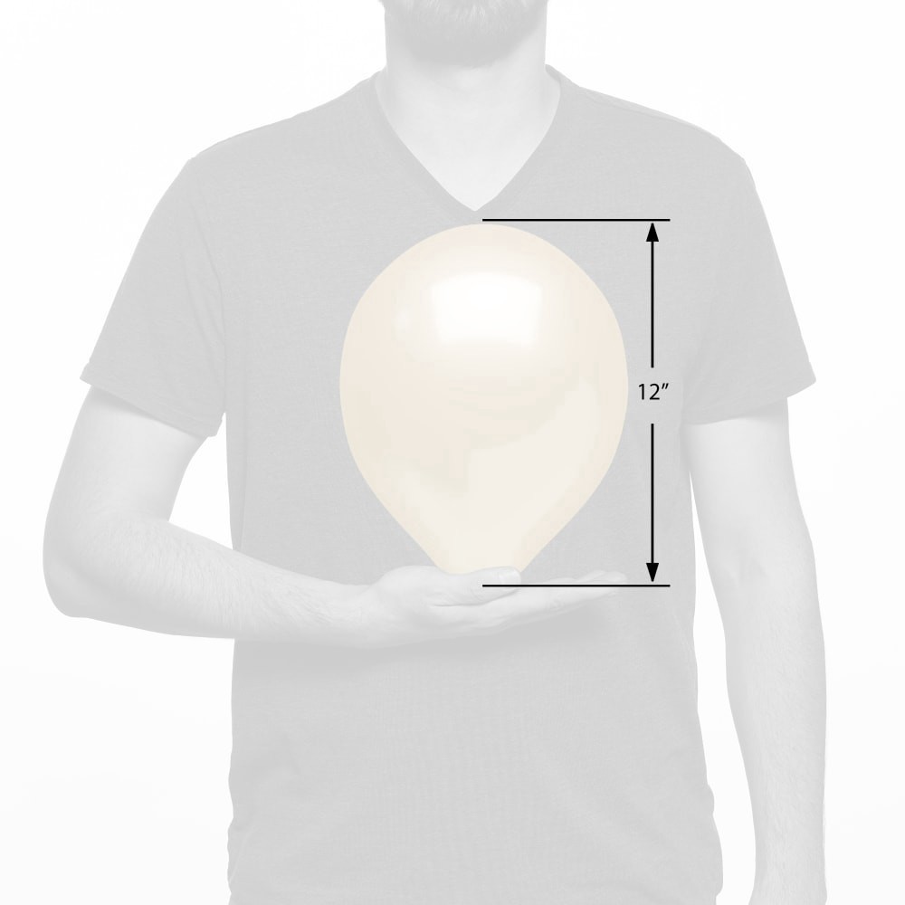 slide 3 of 3, American Greetings All Occasion Balloons - White, 15 ct