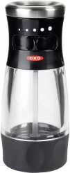 OXO Soft Works Ceramic Pepper Grinder - Black/Clear