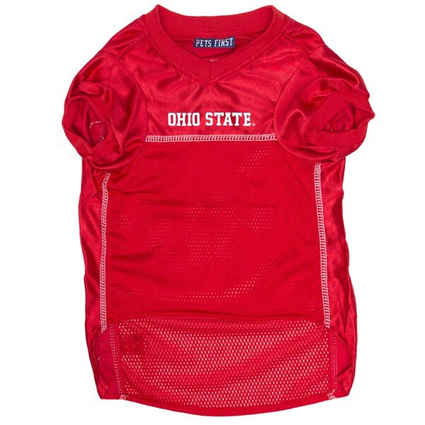 slide 4 of 5, Pets First OSU Dog Jersey LG, LG