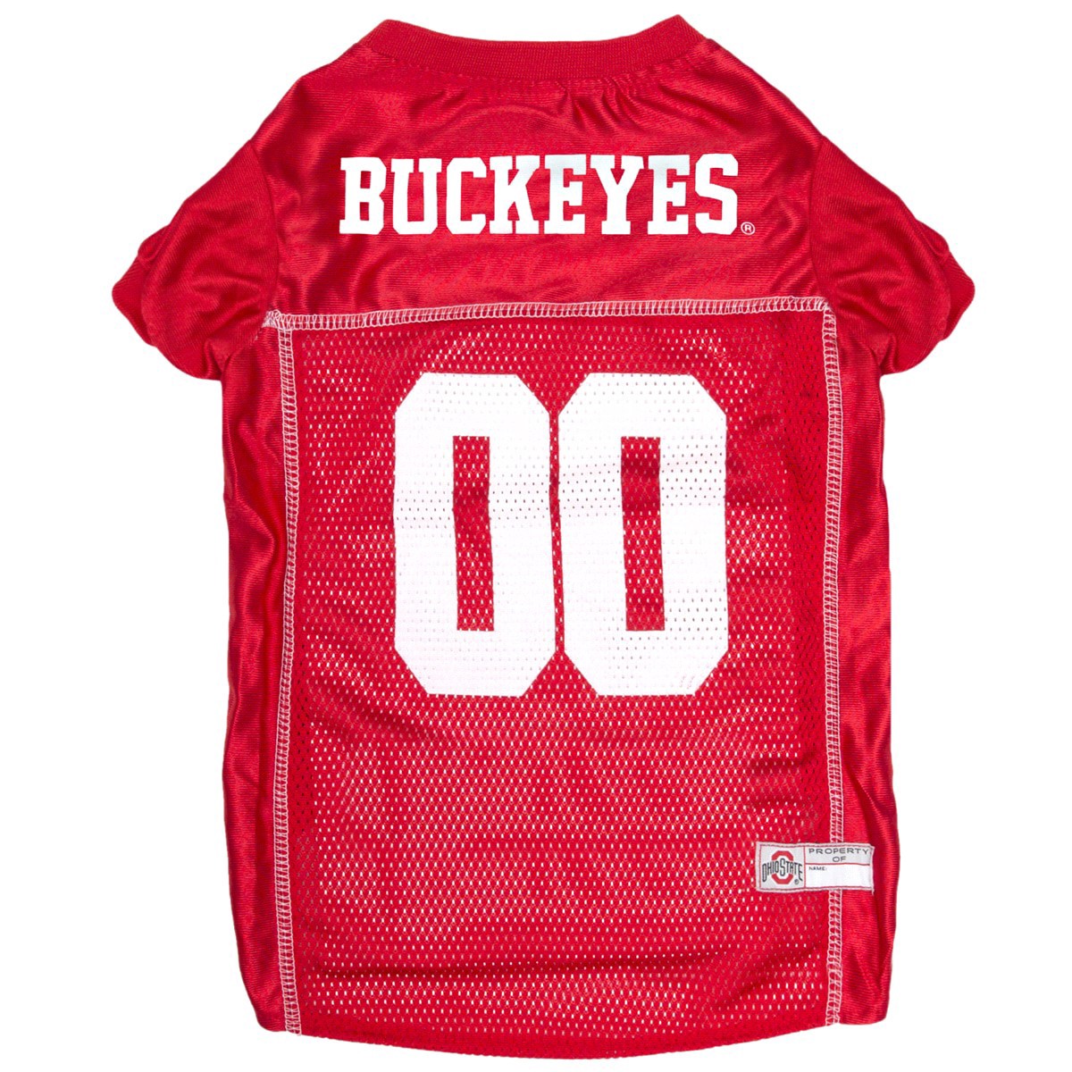 slide 1 of 5, Pets First OSU Dog Jersey LG, LG